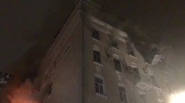 Пожар в историческом здании в центре Москвы локализован — МЧС