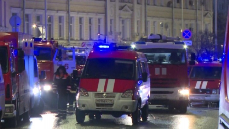 МЧС: Пожар в доме знаменитостей в центре Москвы ликвидирован