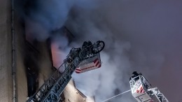 «За две минуты было все в дыму»: Житель дома на Никитском бульваре о пожаре