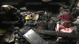 Появилось видео из сгоревшей квартиры дочери Юрия Башмета