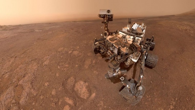 Неземная красота: Планетоход Curiosity заснял панораму Марса