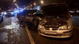 «День жестянщика» в Петербурге: ночные заморозки привели к массовым авариям