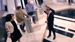 «Досвидос!»: Украинскую журналистку выгнали из студии канала «Россия 1» — видео