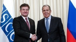 Лавров обсудил с главой ОБСЕ ситуацию на Украине
