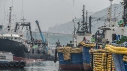 Видео: На российском судне в Южной Корее произошел пожар