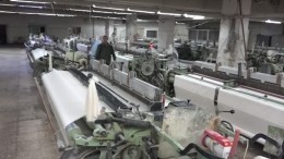 Крупнейшая ткацкая фабрика в Сирии наращивает объемы — видео