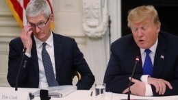 Видео: Дональд Трамп назвал главу Apple Тимом Эпплом