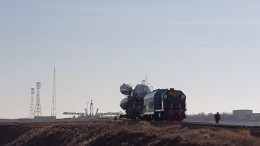 Ракету «Союз МС-12» приготовили к запуску на Байконуре