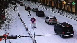 Эксклюзивное видео конфликта в Петербурге, закончившегося стрельбой