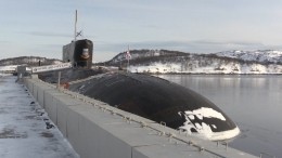 Видео: В Баренцевом море произвели учебный запуск четырех баллистических ракет