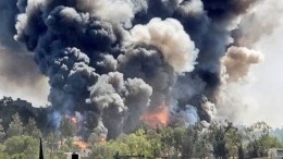 Видео: Рынок пиротехнических изделий взорвался в Мексике