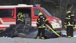 На борту рухнувшего в Германии самолета находились двое россиян