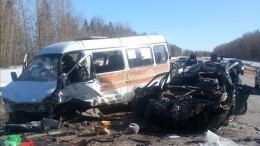 Видео: Жуткая авария с автобусом произошла во Владимирской области, есть погибшие