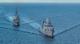 Россия внимательно следит за кораблями НАТО в Балтийском море — видео