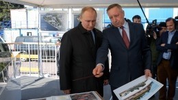 Путин поддержал создание парковой зоны вместо судебного квартала на берегу Невы