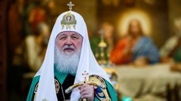 Патриарх Кирилл поздравил православных с Пасхой