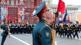 Видео: в Москве прошла ночная репетиция Парада Победы