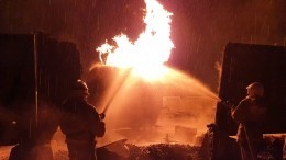 Видео: В Чечне взорвалась цистерна с газом на автозаправке