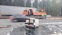 Емкости с мыльным веществом стали причиной смертельного ДТП во Владимирской области