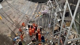 В Китае три человека погибли в результате обрушения крыши бара