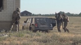 Видео: Троих боевиков ликвидировали в ходе спецоперации в Дагестане