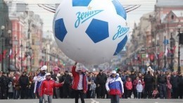 Двойной праздник! Как отметили день рождения Петербурга и чемпионство «Зенита» — видео