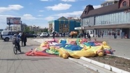 Из-за опрокинувшегося вместе с детьми батута в Улан-Удэ возбудили уголовное дело