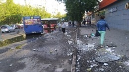 Пять человек пострадали после столкновения двух автобусов в Перми