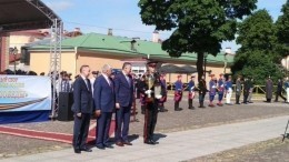 Беглов и Колокольцев наградили суворовцев за участие в сборе «Наследники Победы»