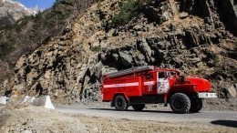 В Северной Осетии завалило ТрансКАМ