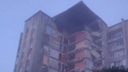 В Молдавии обрушился многоэтажный дом — видео