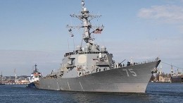 В Крыму отреагировали на появление эсминца США в Черном море