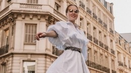 Звезда «Холостяка» выбрала свадебное платье в Париже