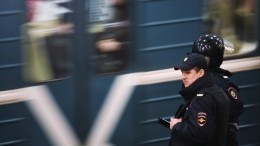 Видео: Полиция задержала мужчину, который порезал немого пассажира в метро Петербурга