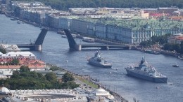 Как прошла первая сводная репетиция парада ко Дню ВМФ — репортаж