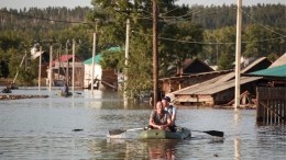 Сильные дожди вновь спровоцировали подтопление домов в Тулуне