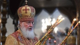 Патриарх Кирилл возглавил крестный ход в Москве по случаю Дня крещения Руси