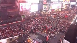 Мотоцикл вызвал массовую панику в Нью-Йорке — видео