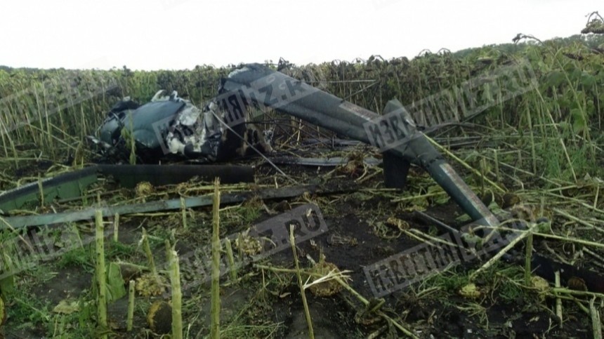 5-tv.ru публикует эксклюзивные фото с места крушения вертолета Ми-2 в Краснодарском крае