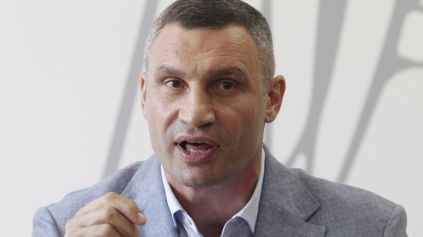 Правительство Украины согласилось уволить Кличко с поста мэра Киева