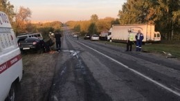 Семья из трех человек, включая ребенка, погибла в ДТП в Пензенской области