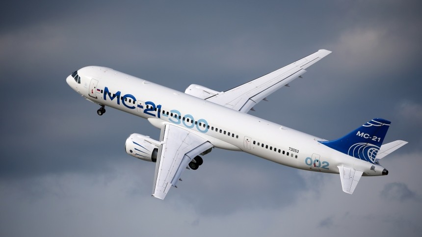 Российский самолет МС-21 совершил первый международный рейс