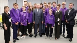 Путин посетил технопарк «Академия Калашников» в Ижевске