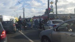 По факту ДТП на Обводном канале с семью пешеходами возбуждено уголовное дело