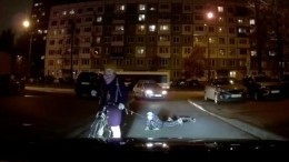 Петербурженка каталась с привязанным к велосипеду ребенком. Видео проверяет полиция