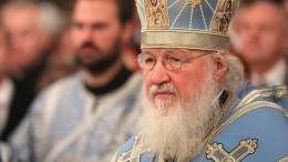 Патриарх Кирилл вручил Иерусалимскому патриарху премию в Храме Христа Спасителя
