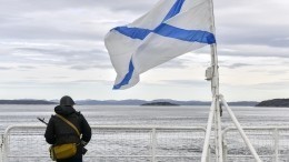Бойцы ВМФ провели учения в Финском заливе