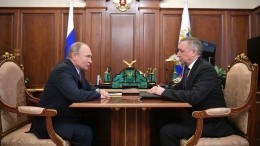 Путин и Беглов обсудили планы развития Петербурга