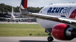 Видео: экипаж Azur Air перед вылетом попал в серьезное ДТП в Дубае