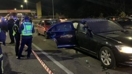 Взрывом оторвало голову: видео с места подрыва автомобиля под Киевом